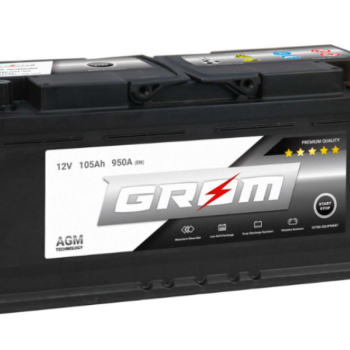 Ogłoszenie - Akumulator 105Ah 950A Grom Agm Start&Stop Prawy Plus - 960,00 zł