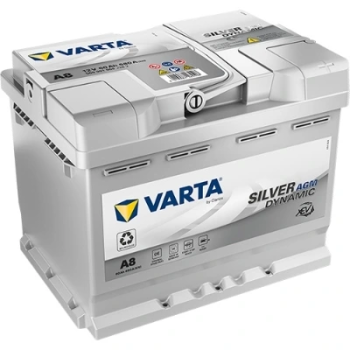 Ogłoszenie - Akumulator AGM 60Ah 680A Varta Silver Dynamic A8 - Grudziądz - 550,00 zł
