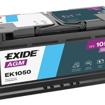 Ogłoszenie - Akumulator Exide Start Stop AGM 105Ah 950A EK1050 PRAWY PLUS - Rumia - 860,00 zł