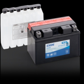 Ogłoszenie - Akumulator motocyklowy EXIDE ET12A-BS YT12A-BS 12V 9.5Ah 130A EN L+ - Rumia - 185,00 zł