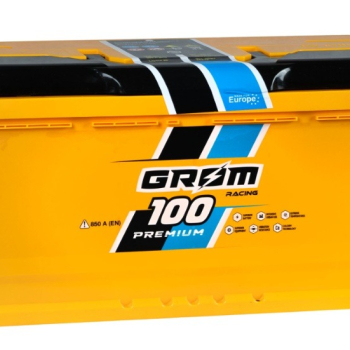 Ogłoszenie - Akumulator Grom Racing 100Ah 850A EN Prawy Plus - Rumia - 550,00 zł