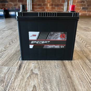 Ogłoszenie - Akumulator 45Ah 330A EN SPECBAT Japan PRAWY PLUS SPECPART TCZEW - Tczew - 239,00 zł