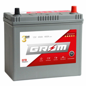 Ogłoszenie - Akumulator 45Ah 460A GROM EFB START&STOP Japan Prawy Plus DTR SPECPART TCZEW - 400,00 zł