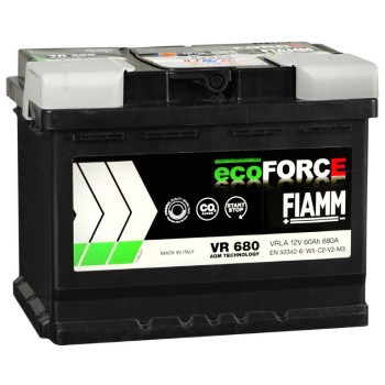 Ogłoszenie - Akumulator 60AH 680A Fiamm ECOFORCE AGM SPECPART TCZEW - Pomorskie - 710,00 zł