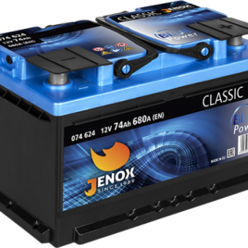 Ogłoszenie - Akumulator 74Ah 680A Jenox Classic (R074624AB) SPECPART TCZEW - 400,00 zł
