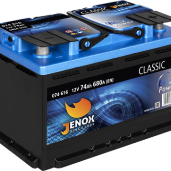 Ogłoszenie - Akumulator 74Ah 680A Jenox Classic (R074616AB) SPECPART TCZEW - 400,00 zł