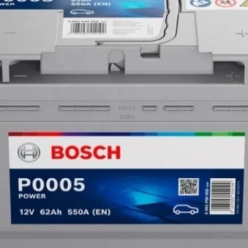 Ogłoszenie - Akumulator 62Ah 550A EN Bosch P0005 - DARMOWY DOWÓZ I WYMIANA - 330,00 zł