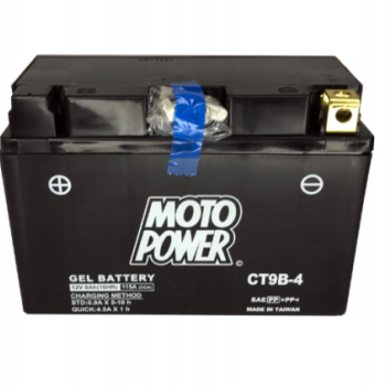 Ogłoszenie - Akumulator CT9B-BS YT9B-BS 12V 8Ah 115A Motopower - Gdańsk - 135,00 zł