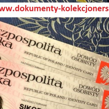 Ogłoszenie - Kolekcjonerskie Dowody, prawo jazd i inne. - Zachodniopomorskie - 971,00 zł