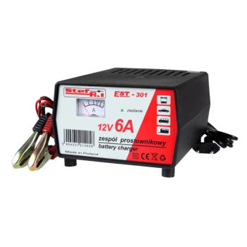 Ogłoszenie - Prostownik Stef-Pol EST-301 12V/6A - Radom - 135,00 zł