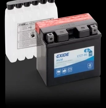 Ogłoszenie - Akumulator 6Ah 100A Exide ETZ7-BS - Częstochowa - 150,00 zł