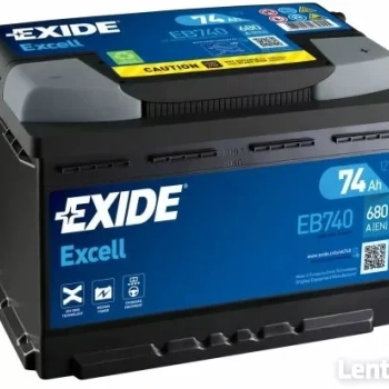 Ogłoszenie - Akumulator 74Ah 680A Exide Excell P+ DARMOWY DOWÓZ !!! - Radom - 359,00 zł