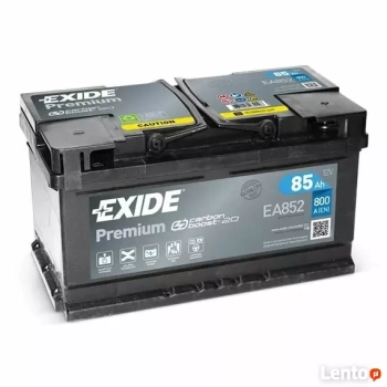 Ogłoszenie - Akumulator 85Ah 800A Exide Premium EA852 P+ Darmowa Dostawa - Radom - 429,00 zł