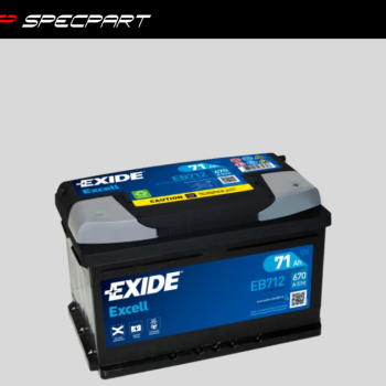 Ogłoszenie - Akumulator 71Ah 670A Exide Excell - Biała Podlaska - 359,00 zł