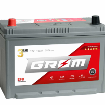 Ogłoszenie - Akumulator 100Ah 780A en Grom Efb Japan L+/P+ - Luboń - 650,00 zł