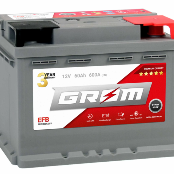 Ogłoszenie - Akumulator 60Ah 600A Grom EFB - Luboń - 470,00 zł