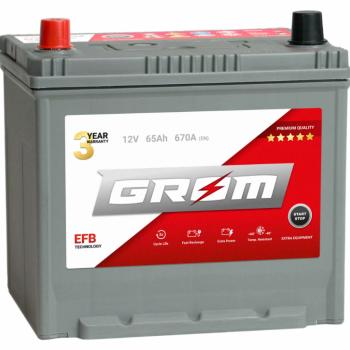 Ogłoszenie - Akumulator 65Ah 670A Grom Efb Start&Stop Japan - 520,00 zł