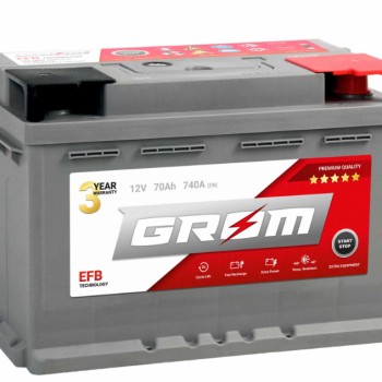 Ogłoszenie - Akumulator 70Ah 740A en Grom EFB Start&Stop - Luboń - 560,00 zł