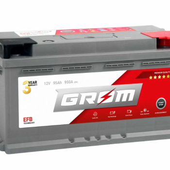 Ogłoszenie - Akumulator 95Ah 900A en Grom Efb Start&Stop - Luboń - 650,00 zł