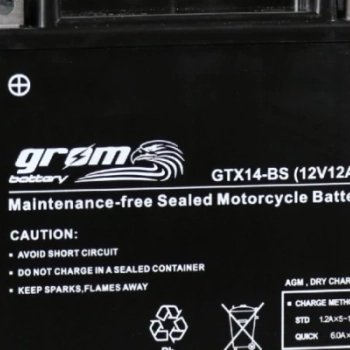 Ogłoszenie - Akumulator 12Ah 200A Grom GTX14-BS - Częstochowa - 205,00 zł