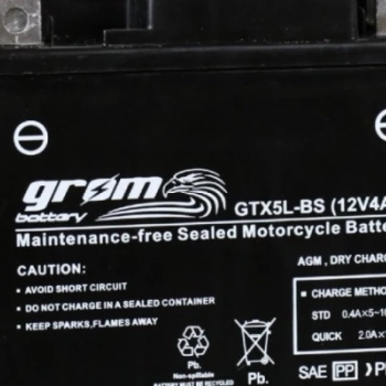 Ogłoszenie - Akumulator 4Ah 80A Grom GTX5L-BS - Częstochowa - 105,00 zł