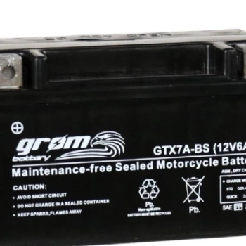 Ogłoszenie - Akumulator 6Ah 120A Grom GTX7A-BS - Częstochowa - 110,00 zł