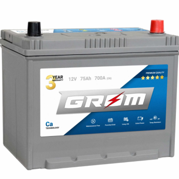Ogłoszenie - Akumulator 75Ah 700A Grom Premium Japan L/P+ - Luboń - 450,00 zł