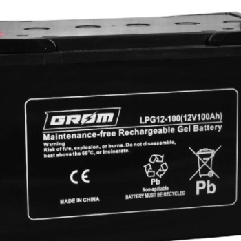 Ogłoszenie - Akumulator żelowy 12V 100Ah GROM LPG12-100 - Częstochowa - 750,00 zł