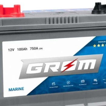 Ogłoszenie - Akumulator 100Ah 750A GROM MARINE - DARMOWY DOWÓZ I WYMIANA - Śląskie - 590,00 zł