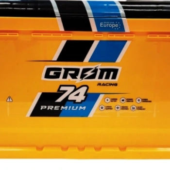 Ogłoszenie - Akumulator 74Ah 720A GROM RACING WYSOKI - DARMOWY DOWÓZ I WYMIANA - 440,00 zł