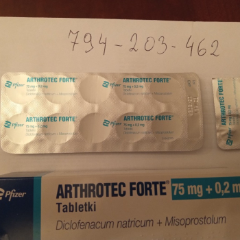 Ogłoszenie - Arthrotec forte mizoprostol - Mazowieckie - 200,00 zł