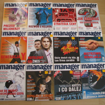 Ogłoszenie - Manager Magazin – miesięcznik 2005r, 2006r, 2007r, 2008r, 2009r - 12,00 zł