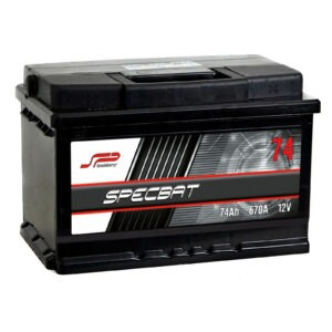 Ogłoszenie - Akumulator 74Ah 640A EN PRAWY PLUS wysoki SPECBAT - Pomorskie - 289,00 zł
