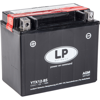 Ogłoszenie - Akumulator motocyklowy Landport YTX12-BS 12V 10Ah 180A - Żory - 119,00 zł