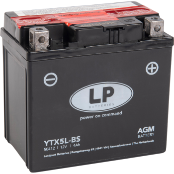 Ogłoszenie - Akumulator motocyklowy Landport YTX5L-BS 12V 4Ah 50A