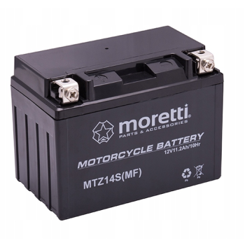 Ogłoszenie - Akumulator 11,2Ah 230A motocyklowy Moretti YTZ14S 12V EN L+ Olsztyn Kętrzyńskiego 8 668x648x053 - Olsztyn - 129,00 zł