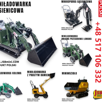 Ogłoszenie - Ładowarka Koparka Wozidło - NOWE 2025 - Prosto od Producenta JSB POLSKA - - 18 230,00 zł