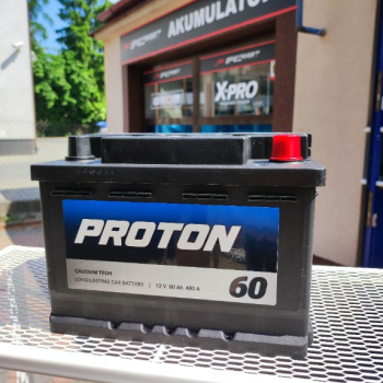 Ogłoszenie - Akumulator 60Ah 480A PROTON - 199,00 zł
