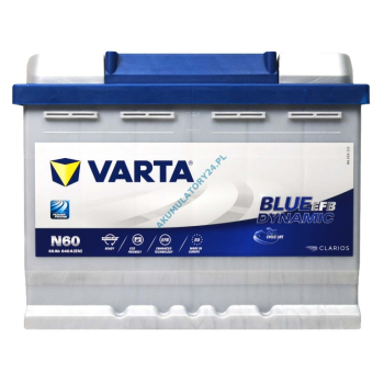 Ogłoszenie - Akumulator 60Ah 640A VARTA EFB START&STOP N60 DARMOWY DOWÓZ - Radom - 445,00 zł