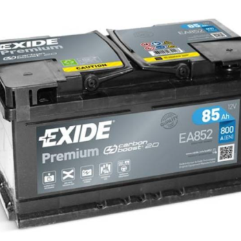 Ogłoszenie - Akumulator 85Ah 800A Exide Premium EA852 Prawy plus - Kościerzyna - 429,00 zł