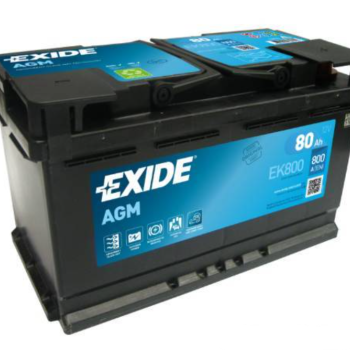 Ogłoszenie - Akumulator 80Ah 800A EN Exide AGM start&stop EK800 - Pomorskie - 710,00 zł