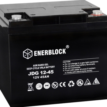 Ogłoszenie - Akumulator ENERBLOCK AGM GEL Hybrid JDG12-45 12V 45Ah - Gdynia - 380,00 zł