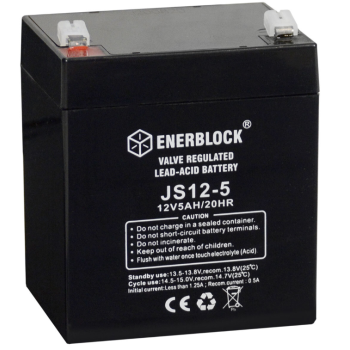 Ogłoszenie - Akumulator ENERBLOCK AGM JS12-5 12V 5Ah - Gdynia - 49,00 zł