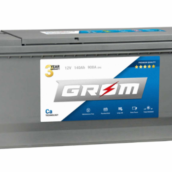 Ogłoszenie - Akumulator GROM Premium 140Ah 900A EN LEWY PLUS - Gdynia - 750,00 zł