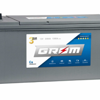 Ogłoszenie - Akumulator GROM Premium 230Ah 1300A EN LEWY PLUS - Gdynia - 1 080,00 zł