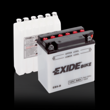 Ogłoszenie - Akumulator motocyklowy EXIDE EB9-B YB9-B 12V 9Ah 100A EN L+ - Gdynia - 145,00 zł