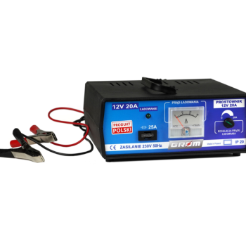 Ogłoszenie - Prostownik z regulacją ładowania GROM 12V 20A - Kościerzyna - 290,00 zł