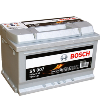Ogłoszenie - Akumulator 74Ah 750A EN S5007 Bosch - darmowy dowóz i wymiana - 450,00 zł