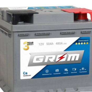 Ogłoszenie - Akumulator 50Ah 480A GROM Premium-Darmowy dowóz i wymiana - Lublin - 330,00 zł