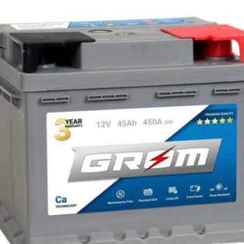 Ogłoszenie - Akumulator 45Ah 450A GROM Premium-Darmowy dowóz i wymiana - Lublin - 320,00 zł